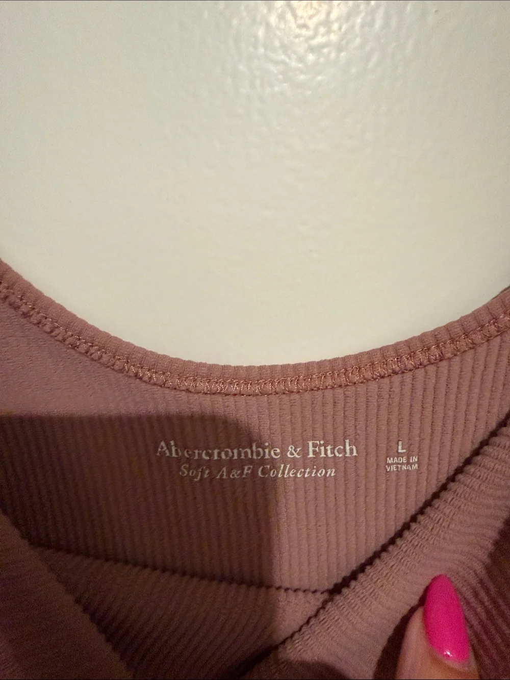 Abercrombie & Fitch Girls' Mauve Tank Bodysuit